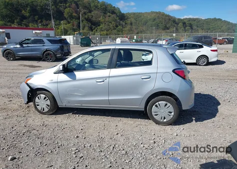 2021 Mitsubishi Mirage Carbonite Edition/Es/Le from USA, damaged, VIN ML32AUHJ7MH011887